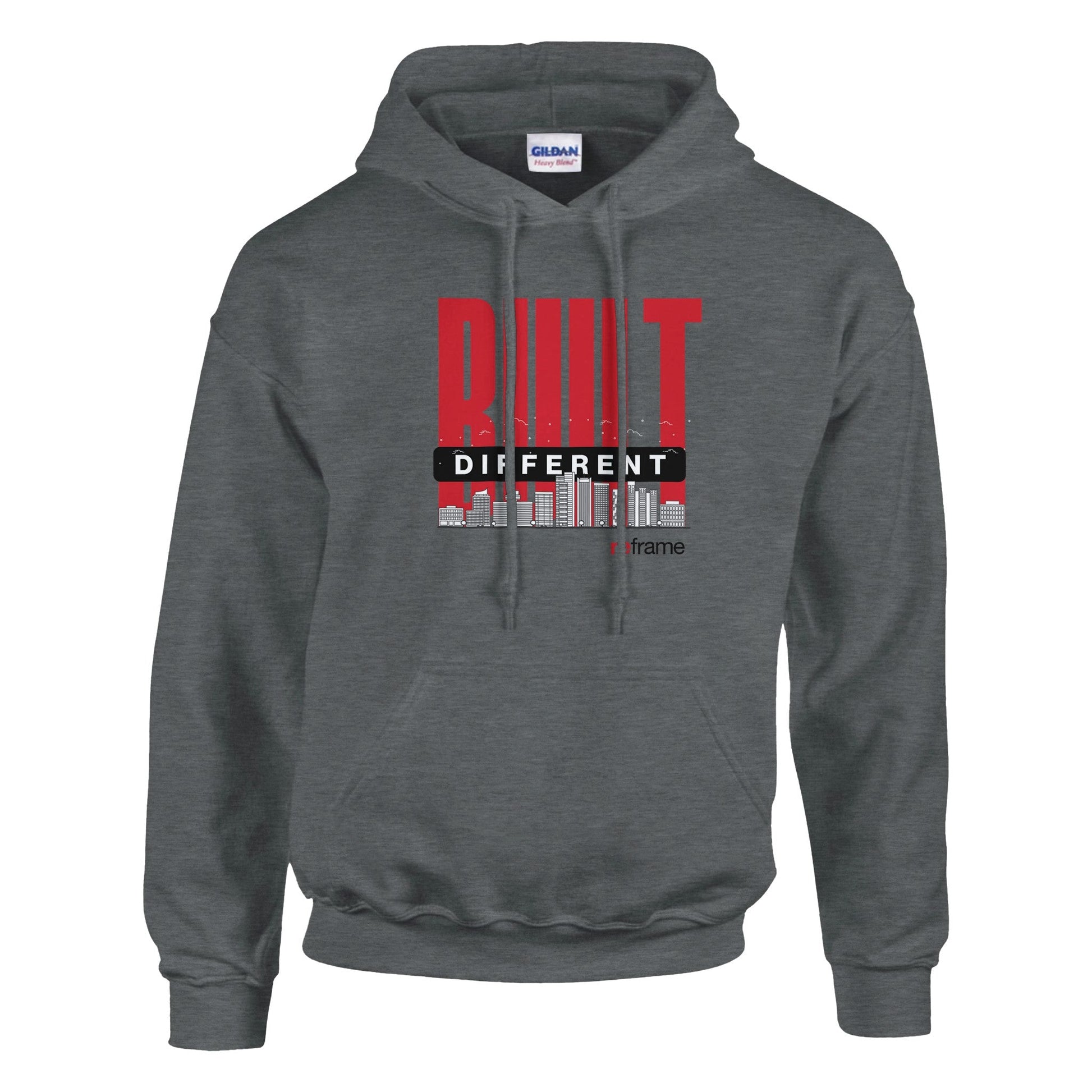 Built Different Pullover Hoodie - Reframeyouth